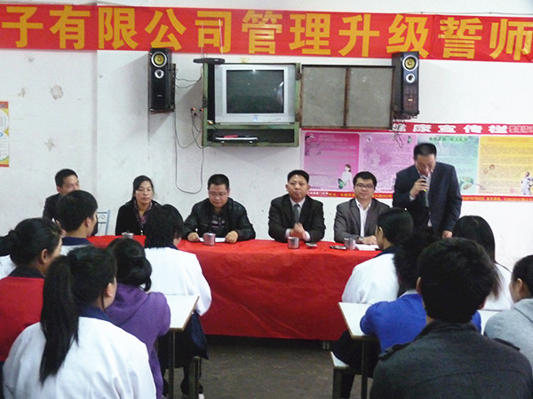 2011年3月15日，凱東管理升級誓師大會召開