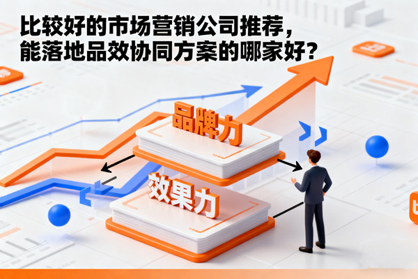 比較好的市場營銷公司推薦，能落地品效協(xié)同方案的哪家好？