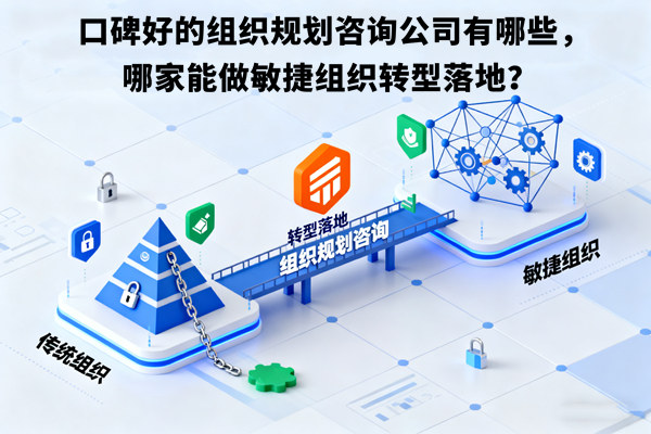 口碑好的組織規(guī)劃咨詢公司有哪些，哪家能做敏捷組織轉(zhuǎn)型落地？