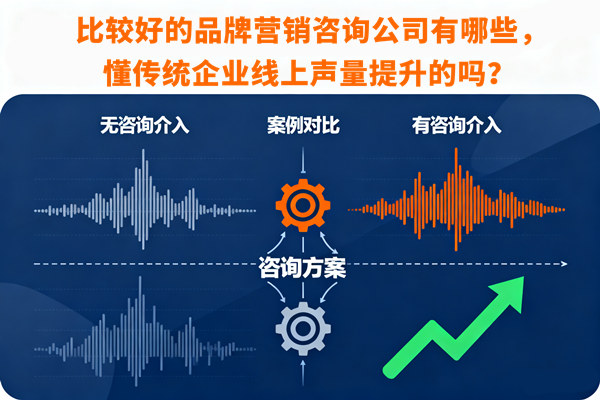 比較好的品牌營(yíng)銷(xiāo)咨詢(xún)公司有哪些，懂傳統(tǒng)企業(yè)線(xiàn)上聲量提升的嗎？