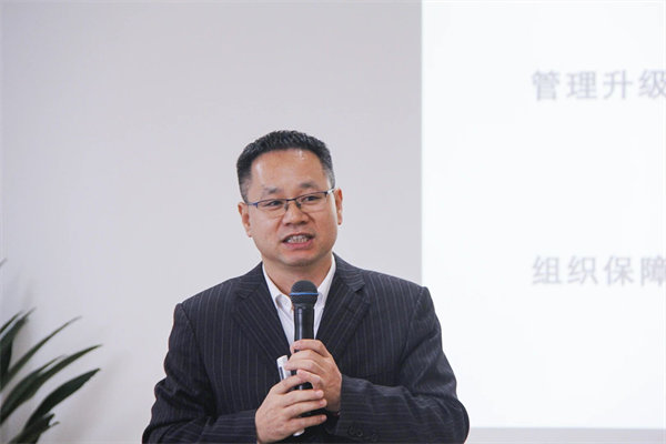 正睿項(xiàng)目總監(jiān)魏仁貴老師致辭